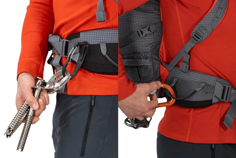 Osprey Mutant 52 Climbing Pack - Tungsten Grey-9